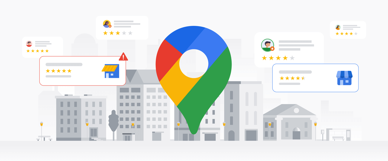 Reklama firmy w mapach Google