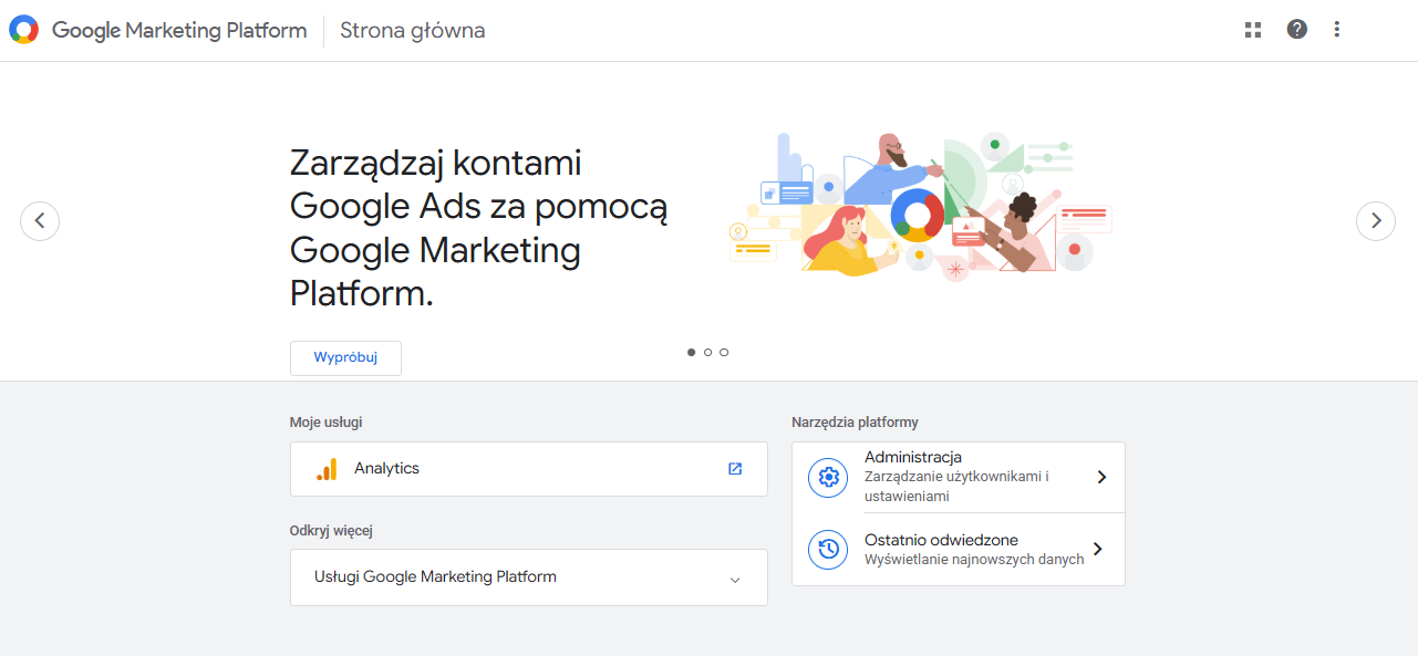 Google Analytics 4 - darmowy i skuteczny audyt SEO na początek i analiza linków