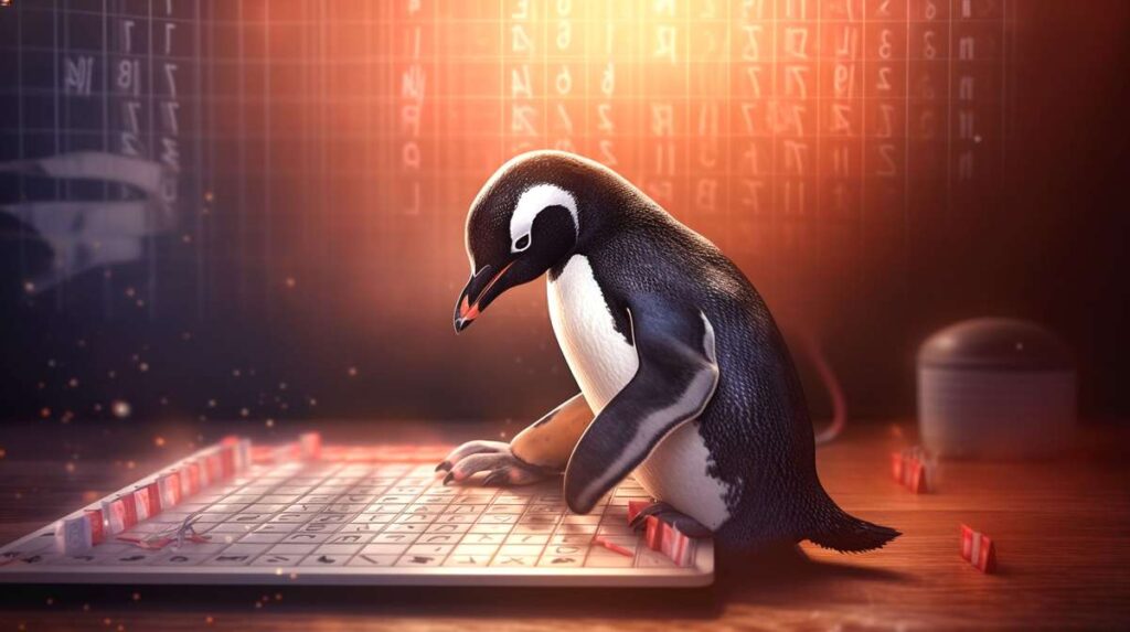 Pingwin - logo Linuxa