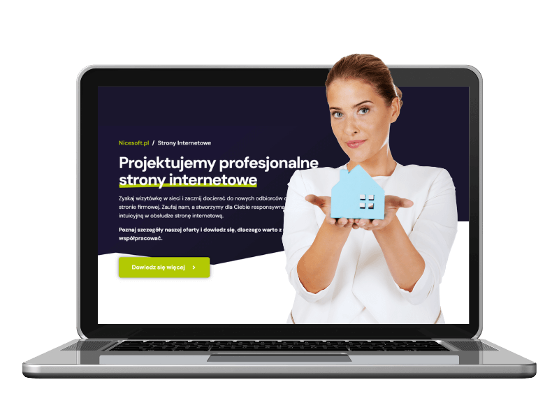 Strony internetowe dla biur rachunkowych projektowanie logo firmy Biuro nieruchomości